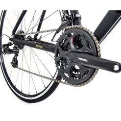 Tommaso Fascino Sport Performance Aluminum Road Bike Black/Yellow