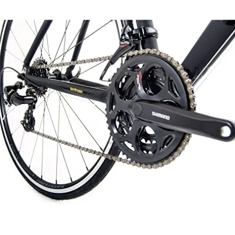 Tommaso Fascino Sport Performance Aluminum Road Bike Black/Yellow