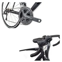 Tommaso Forcella Aluminum Road Bike Shimano Claris 24-Speed Matte Black Medium 56cm