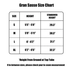 Tommaso Gran Sasso 29er Mountain Bike Hydraulic Disc Hardtail Matte Black/Gloss Black