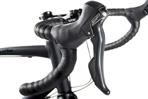 Tommaso Illimitate Sport Performance Aluminum Gravel Bike Matte Black