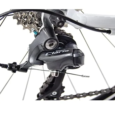 Tommaso Imola Performance Aluminum Road Bike Shimano Claris 24 Speeds White Medium 56cm