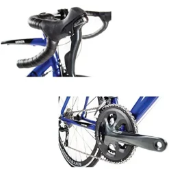 Tommaso Monza Performance Aluminum Road Bike Shimano Tiagra 24 Speeds Blue XL 60cm