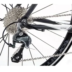 Tommaso Monza Sport Bike Performance Aluminum Road Bike Carbon Shimano Tiagra 24 Speeds Road Bicycle Matte Black