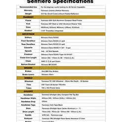 Tommaso Sentiero Sport Performance Aluminum Gravel Bike Matte Black/Red