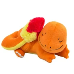 TOMY Pokémon Sleeping Charmander Plush Orange
