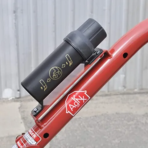 Tool Tuff Model 400 3-Point Tractor Post Hole Digger with 6″ Auger Red