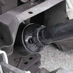 Tool Tuff Model 400 3-Point Tractor Post Hole Digger with 6″ Auger Red