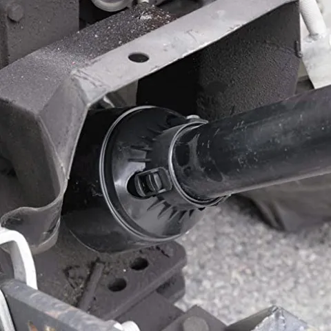 Tool Tuff Model 400 3-Point Tractor Post Hole Digger with 6″ Auger Red