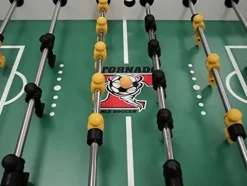 Tornado Tournament 3000 Foosball Table Silver