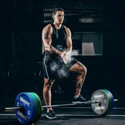 ToughFit Olympic Bumper Plates 370LB Set