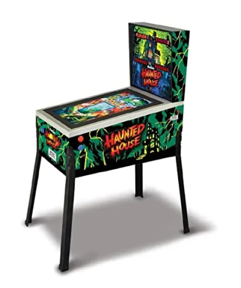 TOY SHOCK Haunted House 12-in-1 Arcade Cabinet 3D Digital Pinball Machine