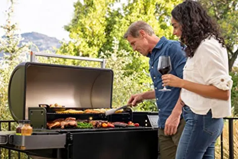 Traeger Ironwood XL Electric Wood Pellet Grill and Smoker Black