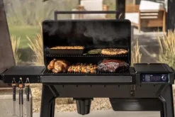 Traeger Woodridge Pro Electric Wood Pellet Grill and Smoker Black