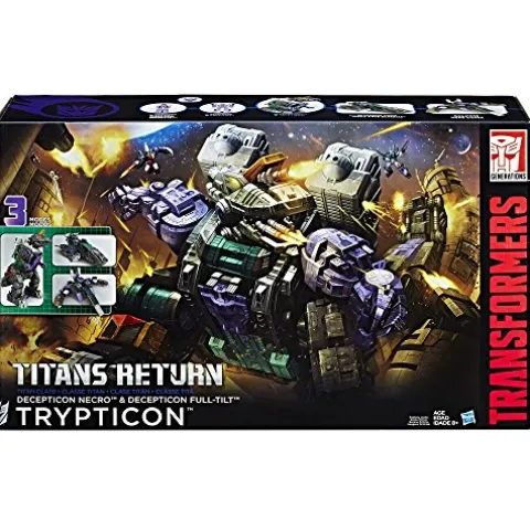 Transformers Generations Trypticon Action Figure Multicolor