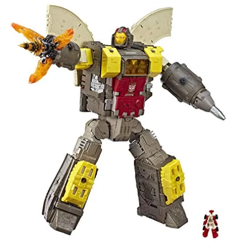 Transformers War for Cybertron Omega Supreme Action Figure Red/White