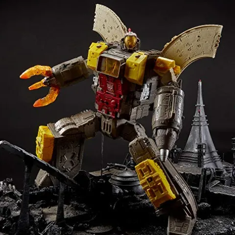 Transformers War for Cybertron Omega Supreme Action Figure Red/White