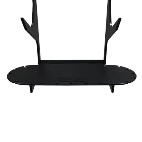 TRAPSKI Golf Bag Wall Rack Storage Organizer Black