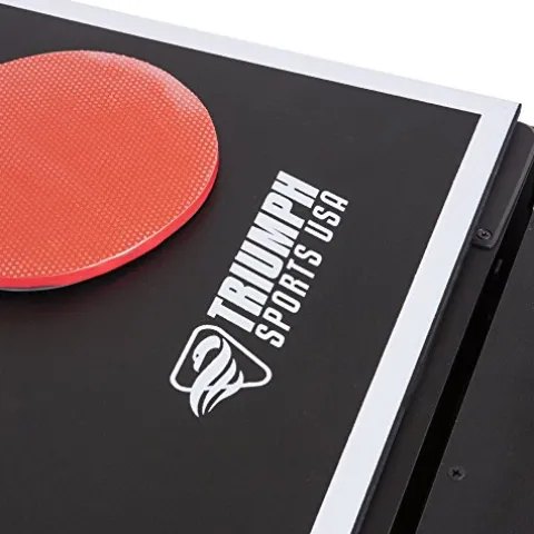 Triumph Sports 72″ 4 in 1 Multi-Game Swivel Table Black