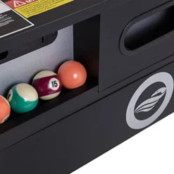 Triumph Sports 72″ 4 in 1 Multi-Game Swivel Table Black