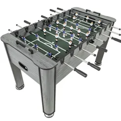 Triumph Sports 56″ Medford Foosball Table Grey Wood Laminate