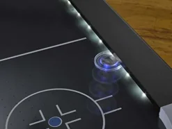 Triumph Sports USA Lumen-X Lazer 6’ Interactive Air Hockey Table Blue-Black