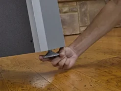 Triumph Sports USA Lumen-X Lazer 6’ Interactive Air Hockey Table Blue-Black