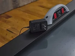 Triumph Sports USA Lumen-X Lazer 6’ Interactive Air Hockey Table Blue-Black