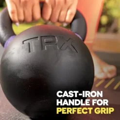 TRX Rubber-Coated Kettlebell Black