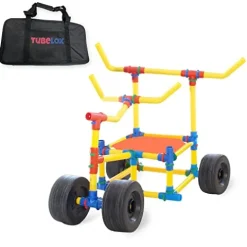 Tubelox Deluxe Building Toys Set 220 Pieces Multicolor