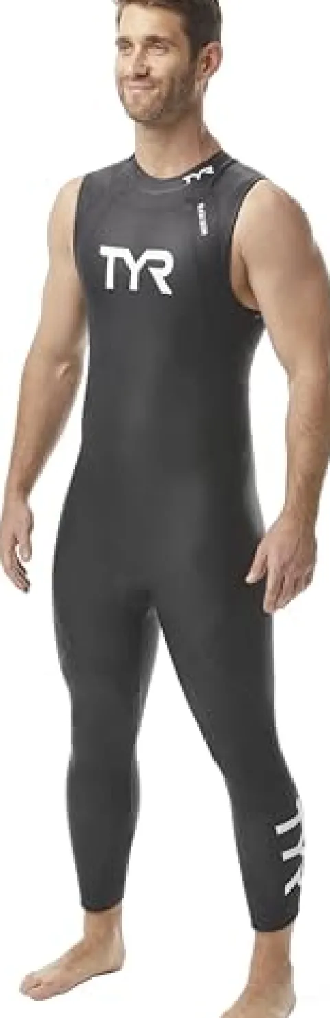 TYR Men’s Hurricane Wetsuit Cat 1 Sleeveless Black