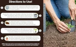 UBICON Organic Coco Coir Block – 11 lb Garden Soil for Indoor & Outdoor Use