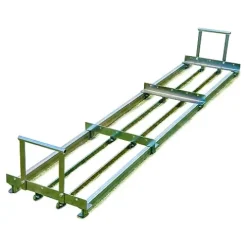 Underhill 72 Inch Lawn Spreader Metal Stainless Steel Steel