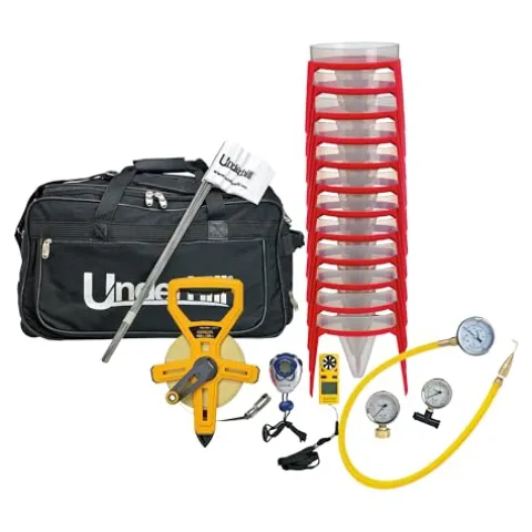 Underhill AuditMaster Commercial Sprinkler Performance Auditing Testing Kit Black