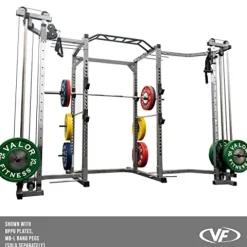 Valor Fitness BD-41BCC Power Rack with Cable Crossover Attachment