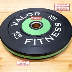 Valor Fitness BPP-270B Bumper Plate 270 lb Set