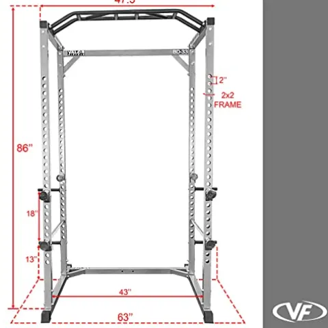 Valor Fitness Heavy Duty Power Cage BD-33 Power Rack