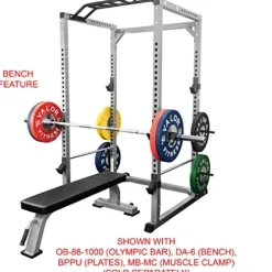 Valor Fitness Heavy Duty Power Cage with Multi-Grip Chin-Up Bar BD-41