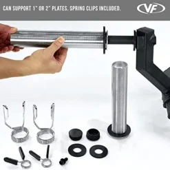 Valor Fitness OB-HEX Super Hex Trap Bar Black and Chrome