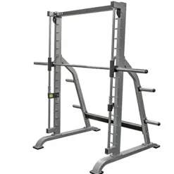Valor Fitness Smith Machine Multi-Function Power Cage Silver