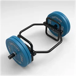 VEITEOX FTY Hex Barbell Trap Bar 2 Inch Plates Double Sided Hex Trap Bar