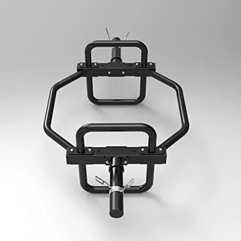 VEITEOX FTY Hex Barbell Trap Bar 2 Inch Plates Double Sided Hex Trap Bar