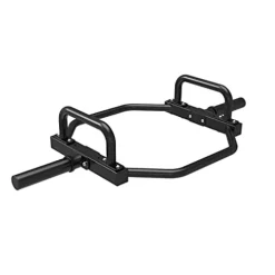 VEITEOX FTY Hex Trap Barbell Bar – High Hexagon Deadlift & Squat Bar