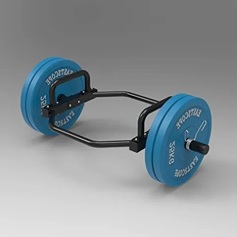 VEITEOX FTY Hex Trap Barbell Bar – High Hexagon Deadlift & Squat Bar