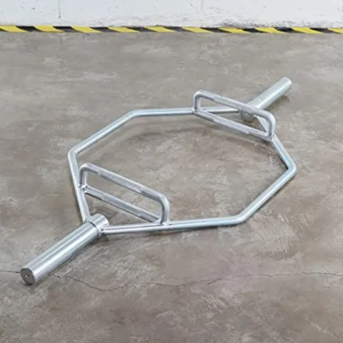 VEITEOX FTY Olympic Hex Bar Trap Bar Hex Weight Lifting Barbell Bar