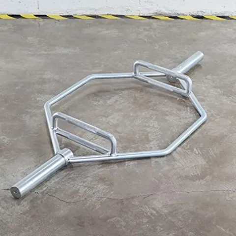 VEITEOX FTY Olympic Hex Bar Trap Bar Hex Weight Lifting Barbell Bar