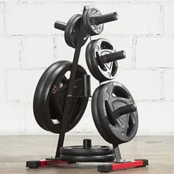 VEITEOX FTY Olympic Weight Plate Tree Rack for 2 Inch Barbell Weights