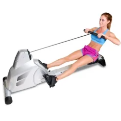Velocity Exercise Magnetic Rower Gray