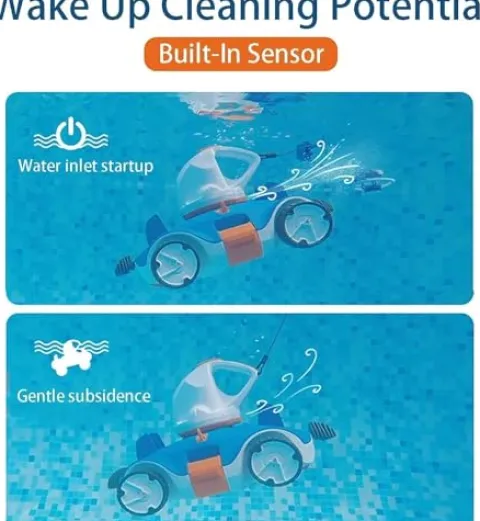 VEraiz Cordless Robotic Pool Cleaner Automatic Vacuum