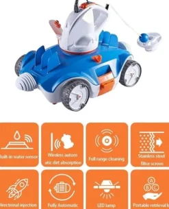 VEraiz Cordless Robotic Pool Cleaner Automatic Vacuum